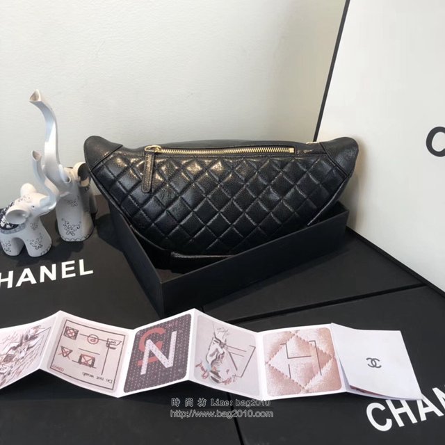 Chanel女包 99876 香奈兒Pocket腰包 香奈爾Act2馬卡龍色系腰包 Chanel挎包  djc2828